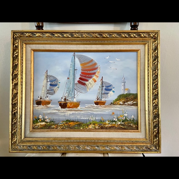 Brian Roche Original Oil Painting - Picture 1 of 10